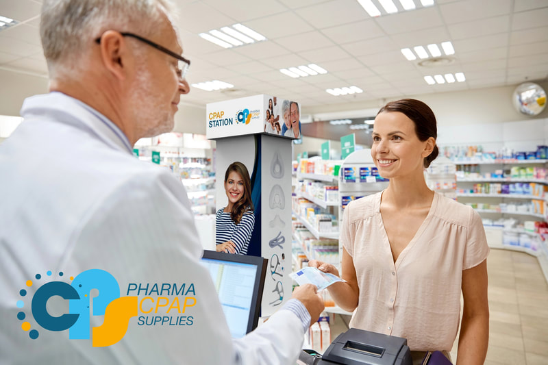 Pharmacy professionals working together